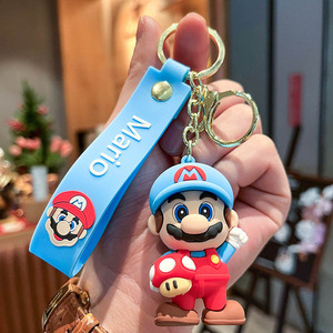 Nouveau <span class=keywords><strong>Super</strong></span> Design <span class=keywords><strong>Mario</strong></span> Jouet Porte-clés Doux Mignon 3d Jeu Champignon Silicone Caoutchouc <span class=keywords><strong>Mario</strong></span> <span class=keywords><strong>Bros</strong></span> Porte-clés Dessin Animé Anime <span class=keywords><strong>Mario</strong></span> Porte-clés - Product Image 6