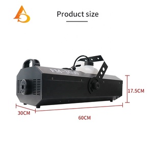 4 Pantalla digital Aluminio <span class=keywords><strong>DMX</strong></span> 3000W Máquina de niebla de humo para DJ Disco Bar Night Club - Product Image 5
