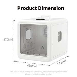 SHENGHUI 70L tự động tự làm khô Pet tóc chải chuốt Máy sấy hộp cho mèo, chó, thỏ, với tự động mở khóa cửa, thông minh Pet máy sấy - Product Image 6