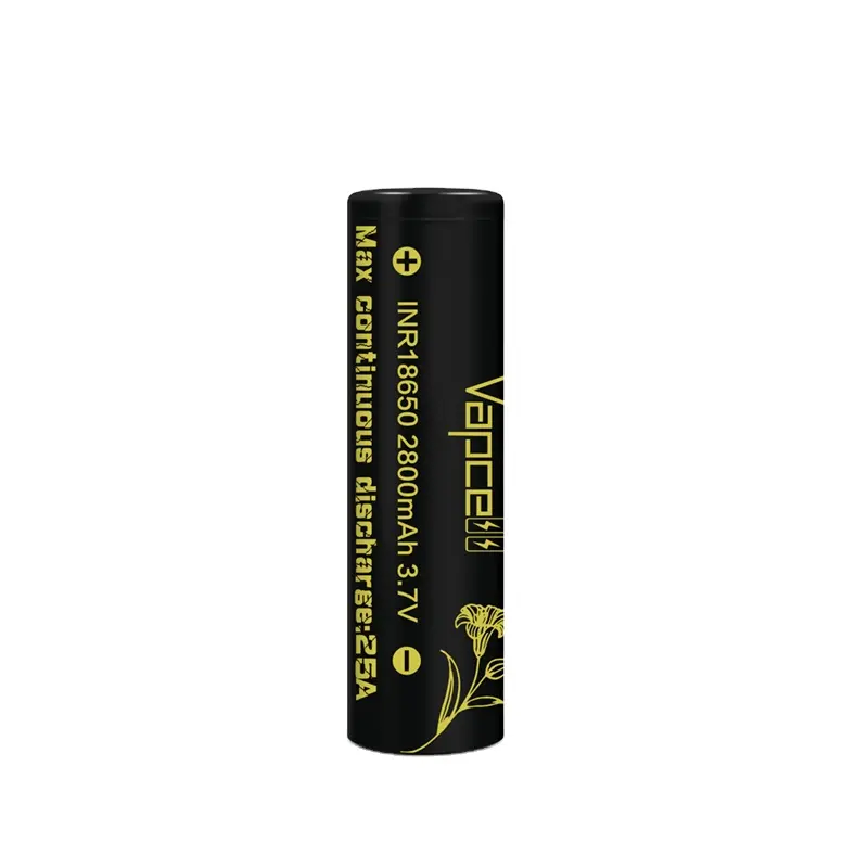 VTC5D Bọc Lại 2800MAh 25A Vapcell 18650 Pin Số Lượng Lớn Tế Bào Liion Vapcell Đen Vtc5d 18650 Pin