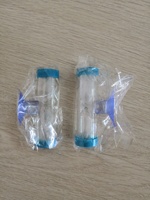 Minuteur de douche écologique en plastique ABS durable, design Art Déco, minuteur sablier à ventouse de 1 à 4 minutes pour la rentrée scolaire