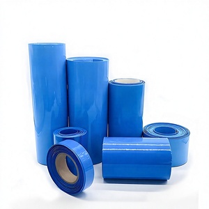 90mm venta al por mayor 16340 cubiertas de batería Termocontraible Pvc rollo de película retráctil envoltura termorretráctil para <span class=keywords><strong>18650</strong></span> accesorios de batería - Product Image 1