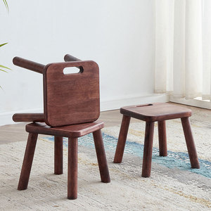 Petits tabourets <span class=keywords><strong>en</strong></span> <span class=keywords><strong>bois</strong></span> massif-Tabouret à langer pour <span class=keywords><strong>entrée</strong></span> de maison Tabouret de pied Table basse tabouret carré Chambre à coucher <span class=keywords><strong>Petit</strong></span> <span class=keywords><strong>banc</strong></span> - Product Image 2