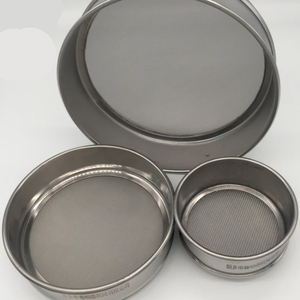 Tamis de test submicronique à mailles de 200 mm # 500,550,600 (0,028 mm~0,020 mm) pour la filtration de haute précision et l'analyse des particules - Product Image 1