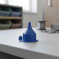 Bouchon à vis en plastique anti-fuite avec fermeture sécurisée pour bouteilles de mayonnaise et contenants de sauce, emballage de qualité alimentaire