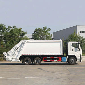Camión de Basura Isuzu 6x4 de Compresión de 22 CBM, el Más Vendido, Compactador de Basura de Carga Trasera, Transporte Eficiente de Residuos en Venta - Product Image 3