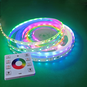 12V IP20 PVC SMD RGB <span class=keywords><strong>LED</strong></span> Strip efek cahaya DIY kontrol aplikasi pintar fleksibel <span class=keywords><strong>USB</strong></span> <span class=keywords><strong>24V</strong></span> tali <span class=keywords><strong>LED</strong></span> untuk mengalir efek air - Product Image 3