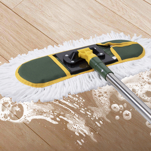 Mopa Plana de Algodón para Limpieza de Pisos, Seca y Húmeda, de 40/60/80/100 cm - Product Image 2