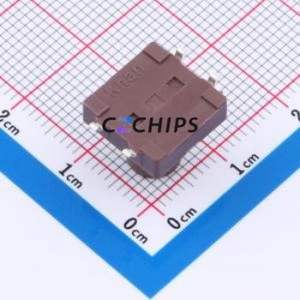 TSB12311-110D532DH-R0250 Tactile Switch SMD-4P,11.7x11.5mm Switch Single Pole Single Throw Round Button 2.8N 11.7mm - Product Image 2