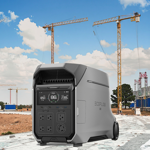 ECOFLOW 4096WH Portable Power Station Delta Pro 3 120/240V 4000W AC Output Solar Generator DIY Grade OEM