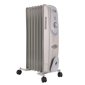 Calentador inteligente de aceite para el hogar, dispositivo calentador eléctrico de ventilador de aceite con elemento <span class=keywords><strong>dimplex</strong></span> de cerámica móvil - Product Image 1