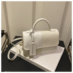 Korean Color Block Women <b>Small</b> Square Crossbody Bag Fashion Casual Daily Shoulder Hand <b>Purse</b> - Product Image 4