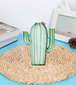 Commercio all'ingrosso su misura <span class=keywords><strong>Cactus</strong></span> a forma di alto vetro borosilicato vasi di fiori <span class=keywords><strong>per</strong></span> la decorazione della casa - Product Image 4