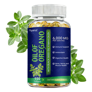 Cápsulas de Aceite de Semilla Negra y Orégano con Fórmula Herbal 100% Natural OEM/ODM para Apoyo Inmunológico en Adultos, Bajo en Carbohidratos, Empaque Personalizado - Product Image 1