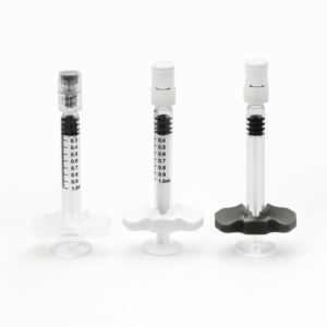 Seringue stérile de 5 ml (5 <span class=keywords><strong>cc</strong></span>) en verre borosilicate avec embout Luer Lock et butée arrière pour acide hyaluronique - Product Image 4
