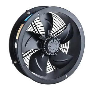 both side flat 220V 200mm blade diameter high pressure exhaust fan for wall window or roof mount