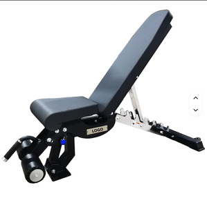 Banc de musculation réglable de qualité commerciale POWERMAN FITNESS, banc FID robuste pour entraînement avec haltères et barres - Product Image 5