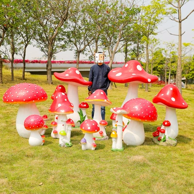 Outdoor decoration mushroom props giant decoration
