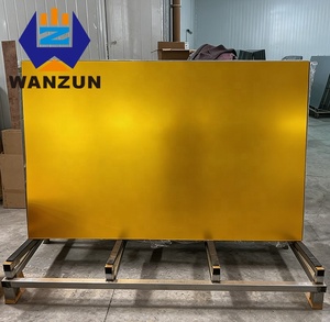 Wholesale 1220*2440mm 4*8ft Gold <strong>Mirror</strong> Sheet 3mm Laser Cutting Plastic Acrylic <strong>Mirror</strong> <strong>Panel</strong> for Indoor Decoration - Product Image 1