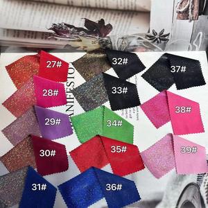 Tissu brillant en polyester, tissu laser pailleté pour la décoration de fête de mariage, vêtements de poupée, matériel de décoration - Product Image 4