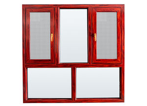 Le plus populaire Prix compétitif Insonorisé Aluminium Maison Fenêtres Verre Design Mullion Fenêtres à battants - Product Image 6