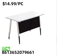 Table de jeu en métal populaire pour les enseignants d'école de course, les travailleurs et les joueurs
