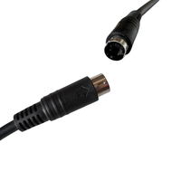 Din 4 Pin S-Video SVHS Konverter Kabelbaum 4 P Stecker Verlängerung adapter Audio Kabel baugruppe für TV-Empfänger Monitor Audio