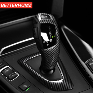 Ốp trang trí nội thất sợi carbon cho xe BMW F20 F21 F22 F30 F32 F34 F36 F10 F07 F12 F25 F26 F15 F16, dán trang trí <span class=keywords><strong>c</strong></span>ần số ABS - Product Image 2