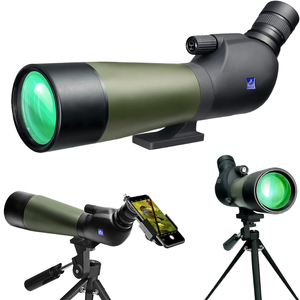 Longue-vue d'observation d'oiseaux HD 20-60x80 avec trépied BAK4 pour la faune et les paysages – Vente en gros usine - Product Image 1