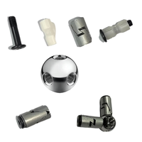 Manchons à billes filetés en acier inoxydable AISI, dureté HRC35, adaptateur de composants universels à tolérance pour robot humanoïde