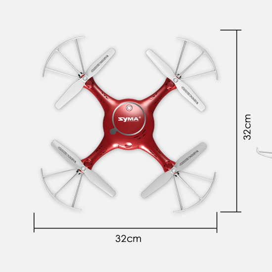 SYMA X5UW Drone - Real-Time Transmission & Foldable Design