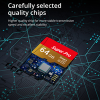 Carte mémoire SD de classe 10 U1 U3 à grande vitesse, capacité 8 Go, 16 Go, 32 Go, 64 Go, 128 Go, produit phare OEM d'usine pour caméra Wi-Fi