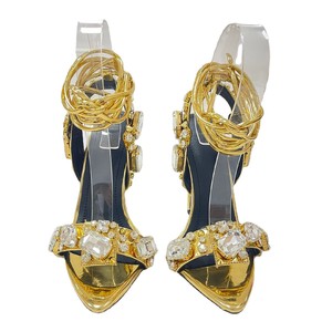 Nuevas Sandalias de Verano para Mujer 2024 con Diseño de Estrellas Europeas y Americanas, con Tira Puntiaguda y Detalles de Red, Estilo Industrial - Product Image 6