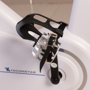Precio al por mayor Yingruis para <span class=keywords><strong>Bluetooth</strong></span> Fitness interior para bicicleta giratoria Construcción de acero Uso comercial Bicicleta magnética - Product Image 5