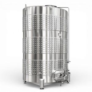 Equipo para la Elaboración de Vino, Tanque de Fermentación de Acero Inoxidable 304, Control de Temperatura, Superficie Pulida Ignífuga para Almacenamiento de Vino - Product Image 1