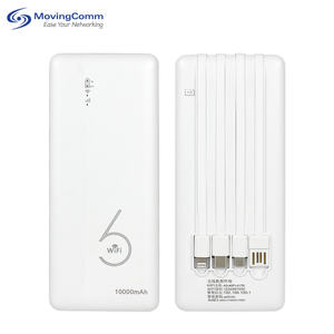 RTS Wifi6 Routeur Carte Sim Slort Pocket Wifi 4G Lte Portable Mobile Batterie 10000mAh Power Bank <span class=keywords><strong>Esim</strong></span> 4G Mifis Wireless Hotspot - Product Image 4