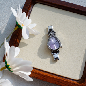 Bracelet à breloques italien en diamant de mode, vente en gros du fabricant, <span class=keywords><strong>montre</strong></span> DIY en quartz pour hommes et femmes en forme de goutte d'eau - Product Image 6