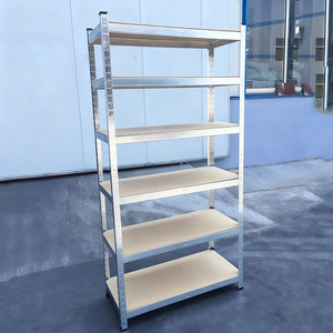 Stainless Steel Anti-Rust Corrosion Boltless 5-Layer Powder Coated Large Capacity Warehouse <b>Storage</b> Rack <b>Racking</b> - Product Image 3