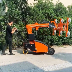 Nuevo Carro de succión de vidrio de vacío móvil eléctrico rotativo pequeño para instalación para manipulador de vidrio - Product Image 2