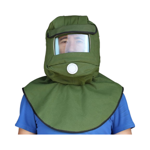Capot anti-poussière <span class=keywords><strong>sablage</strong></span> masque <span class=keywords><strong>de</strong></span> <span class=keywords><strong>protection</strong></span> <span class=keywords><strong>pour</strong></span> bricolage peinture travail du bois sableuse casquette <span class=keywords><strong>de</strong></span> <span class=keywords><strong>protection</strong></span> toile châle - Product Image 1