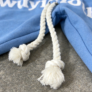 Custom 100% Polyester Worsted Fluffy Fuzzy Oversized <b>Drawstring</b> Streetwear Shorts Unisex Breathable Anti-Wrinkle Eco-Friendly - Product Image 4