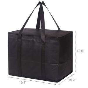 High Quality Durable Picnic Food Insulation <b>Bag</b> Reusable Grocery Shopping Thermal <b>Bag</b> Extra Large Heavy Duty <b>Cooler</b> Totes <b>Bag</b> - Product Image 2