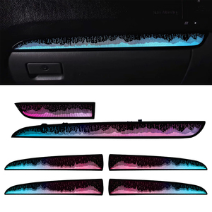 Kit d'éclairage d'ambiance intérieur personnalisé pour Toyota Prado 2004-2009, lampe d'ambiance LED pour tableau de bord et portières, fabrication d'usine - Product Image 1