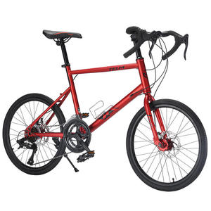 Vélo de course sur route HUOSEN GLC-004, frein à disque variable pour les trajets quotidiens, acier à haute teneur en carbone, 16 vitesses, 700c, charge de 150 kg - Product Image 5