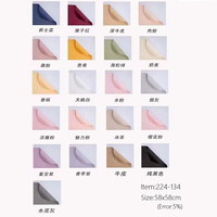 Papier d'emballage pour fleurs double face mat, deux couleurs, imperméable, pour bouquets