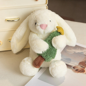 ตุ๊กตากระต่ายบอนนี่ ต้นคริสต์มาส <span class=keywords><strong>ดาว</strong></span>เงิน ลูกบอลหิมะ<span class=keywords><strong>สี</strong></span>เงิน ของเล่นตุ๊กตาผ้าพลัฌ ใยฝ้าย PP ปักลาย ตุ๊กตาผ้าห่มนุ่ม - Product Image 6