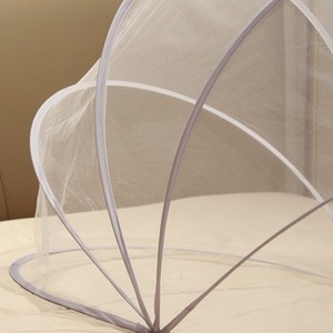 Moustiquaire pliable robuste anti-affaissement à mailles fines et quatre tubes de support pour <span class=keywords><strong>lit</strong></span> bébé et usage commercial |   Directement de l'usine - Product Image 2