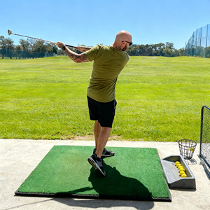 T-shirt da golf personalizzate da uomo con <span class=keywords><strong>taglio</strong></span> drop-cut, 65/35 poliestere cotone - Product Image 2