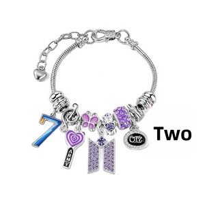 Pulsera unisex al por mayor con dijes, de aleación de zinc chapada en oro, cadena ajustable con diseño de serpiente, joyería colgante de moda Kpop - Product Image 5