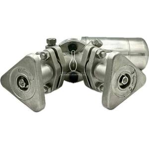 Connecteur universel de filtre à air à godet inversé avec raccord à souder IB771K03 et bride ANSI300 pour pipeline - Product Image 2